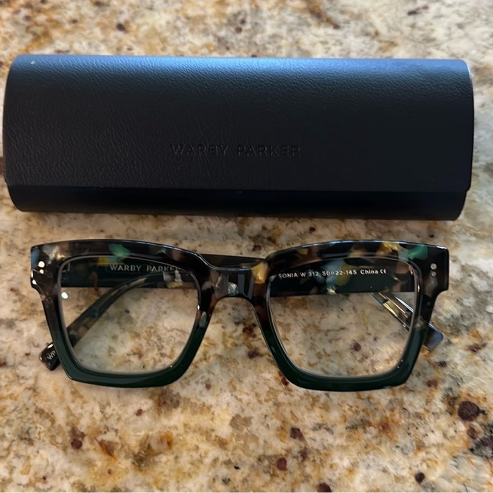 Warby Parker Sonia Green Frames